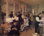 Edgar Degas Cotton trade oil painting artist